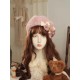 Hoshibako Works Bow Plush Beret(Pre-Made/8 Colours)